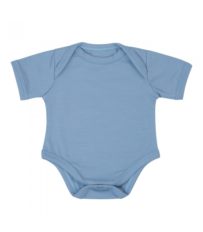 Conjunto de primeiro uso com Swaddling Azul Bebê - 1