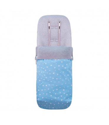 Babyzen Yoyo - brilhos azuis desdobrados na frente