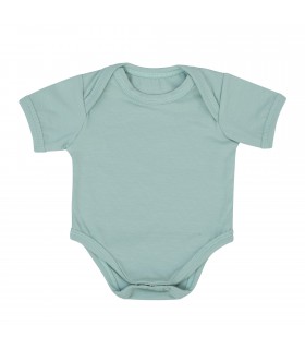 Premier ensemble avec cape de bain nouveau-né Pastel Green - 1 2