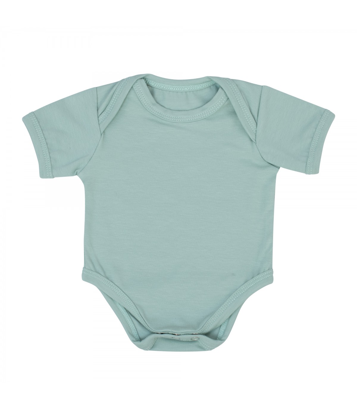 Premier ensemble avec cape de bain nouveau-né Pastel Green - 2