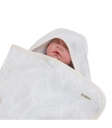 Erstes Trageset mit neugeborenem White Ivory Badeumhang - 4