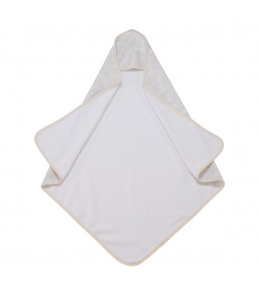 Erstes Trageset mit neugeborenem White Ivory Badeumhang - 5