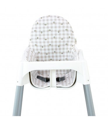 trona ikea - Vista frontal Picnic Vichy