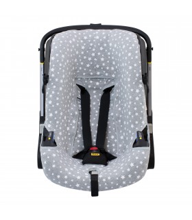 Funda para silla de paseo Doona y Doona Plus - Vista Frontal White Star