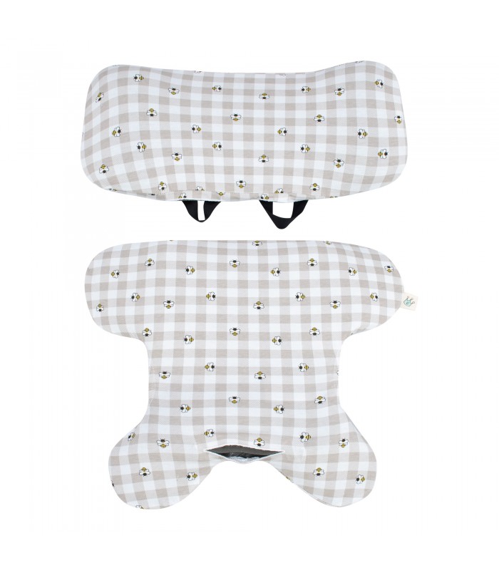 Funda para reductor compatible con Doona y Doona Plus - Vista Producto Picnic Vichy