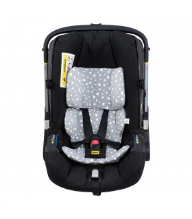 Funda para reductor compatible con Doona y Doona Plus - Vista Frontal White Star