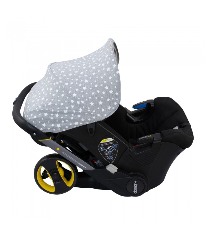 Hood Dona e Doona Plus Sedia - White Star Lateral View