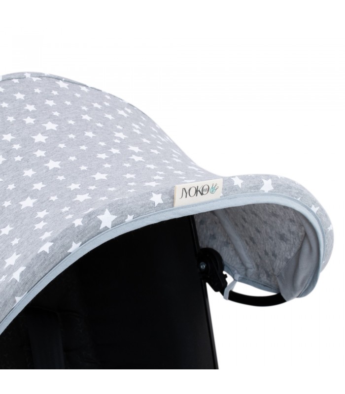 Capuz para Cadeira Doona e Doona Plus - White Star 3/4 Hood Detalhe