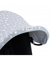 Dona and Doona Plus chair hood - Capota Detail 3/4 White Star