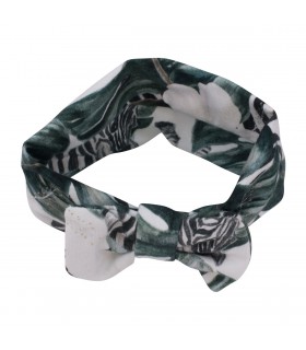 Zebra look diadema - vista frontale 2