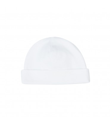 Cappello da bambino bianco avorio - 1