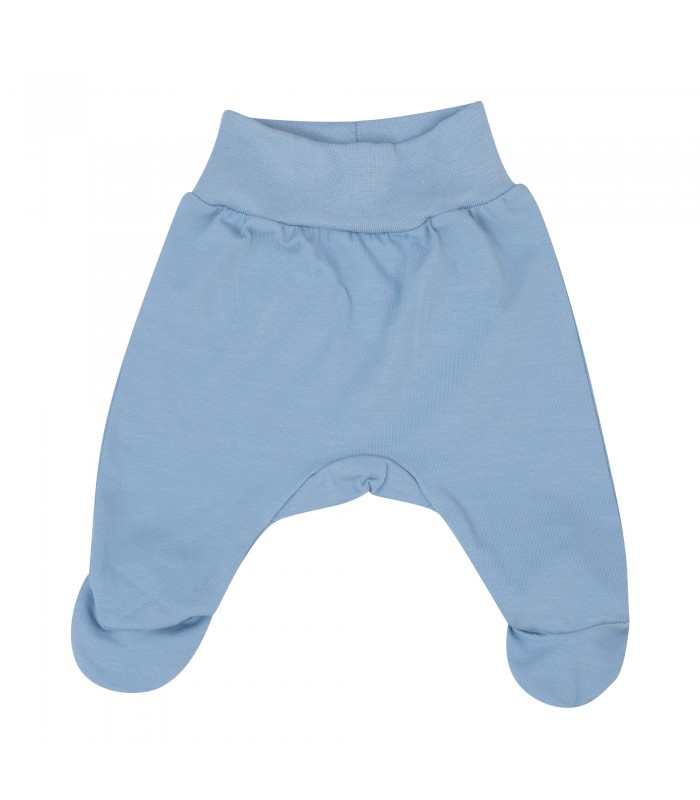 Joggings with feet Baby Blue - 1