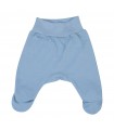 Jogginghosen mit Füßen Babyblau - 1