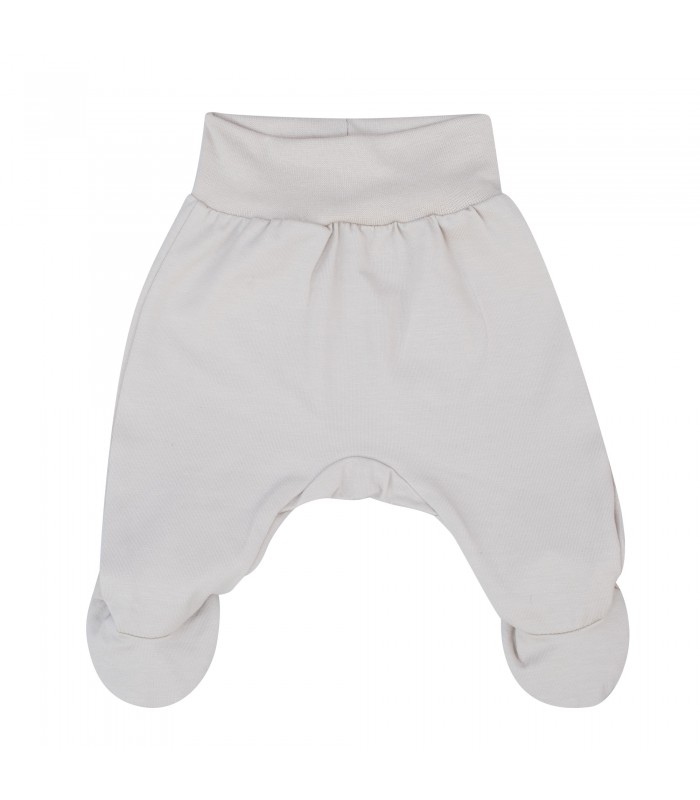 Joggings com pés creme - 1