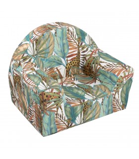 Fauteuil relax enfant Safari anti-taches et anti-dérapant - 1 2