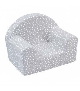 Poltrona de relaxamento infantil antiderrapante White Star - 1 2
