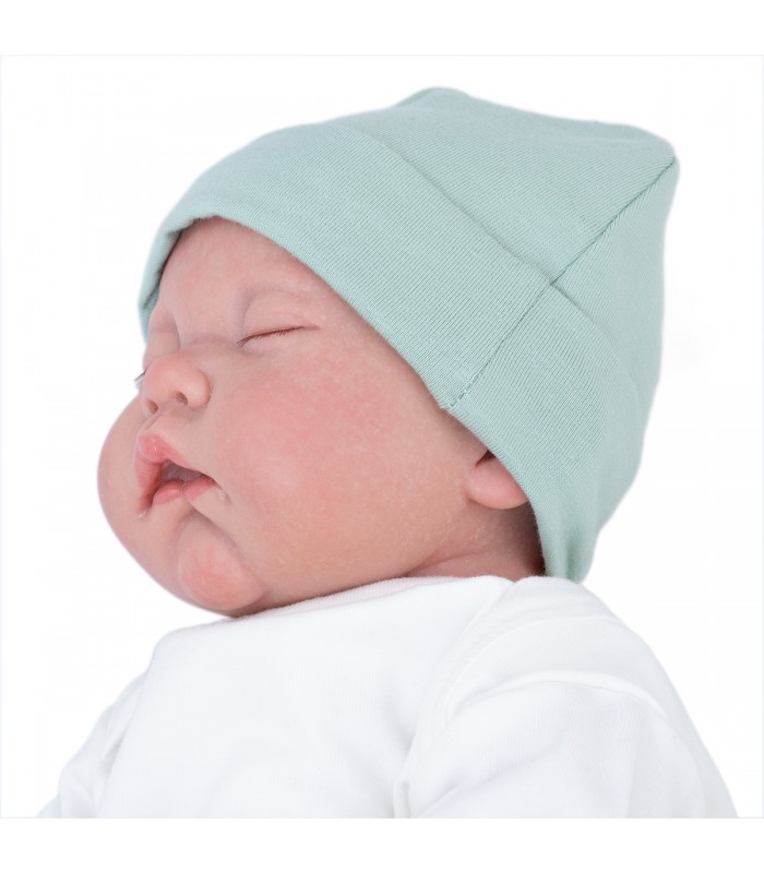 Baby Hat Pastel Green - 4