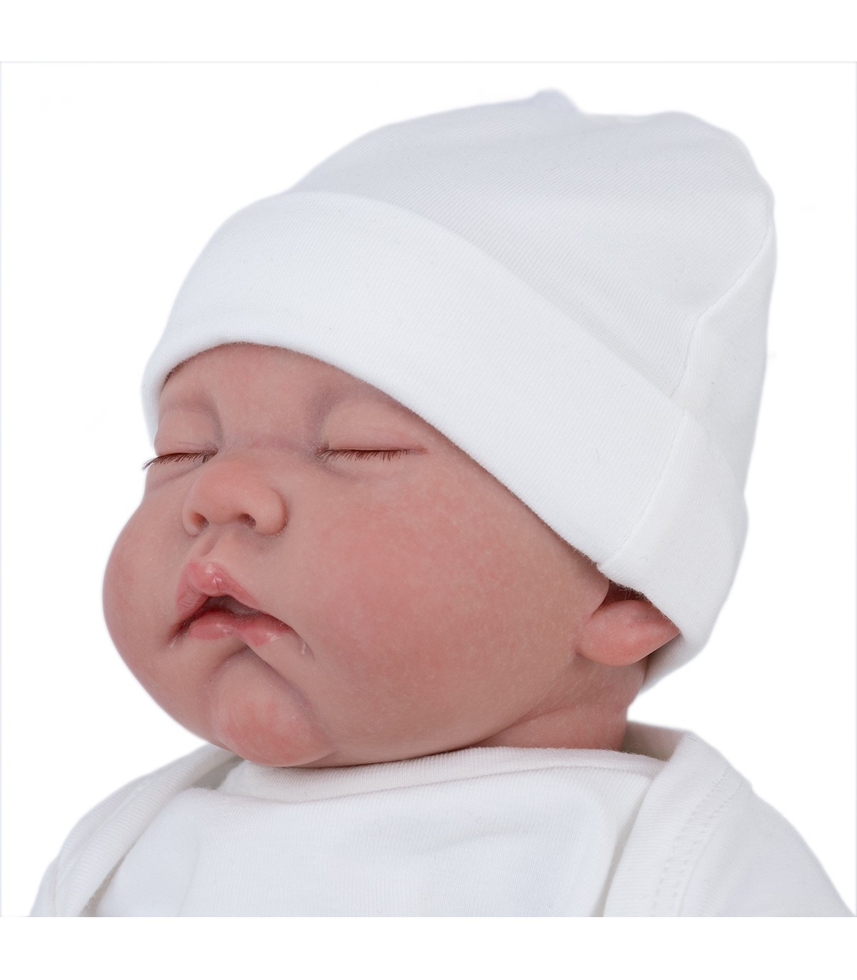 White Ivory Baby Hat - 4