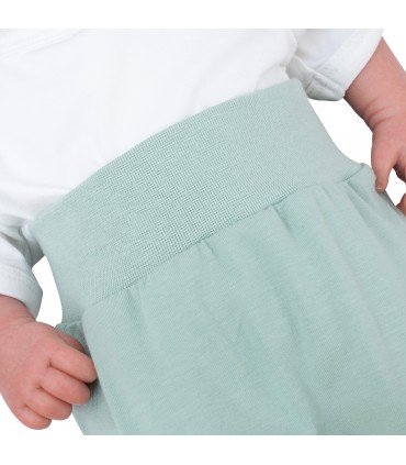 Pantaloni da jogging verde pastello - 4