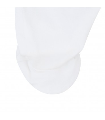 Joggings com pés marfim branco - 2