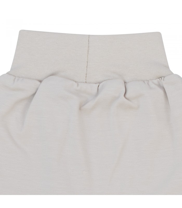 Joggings com pés creme - 5