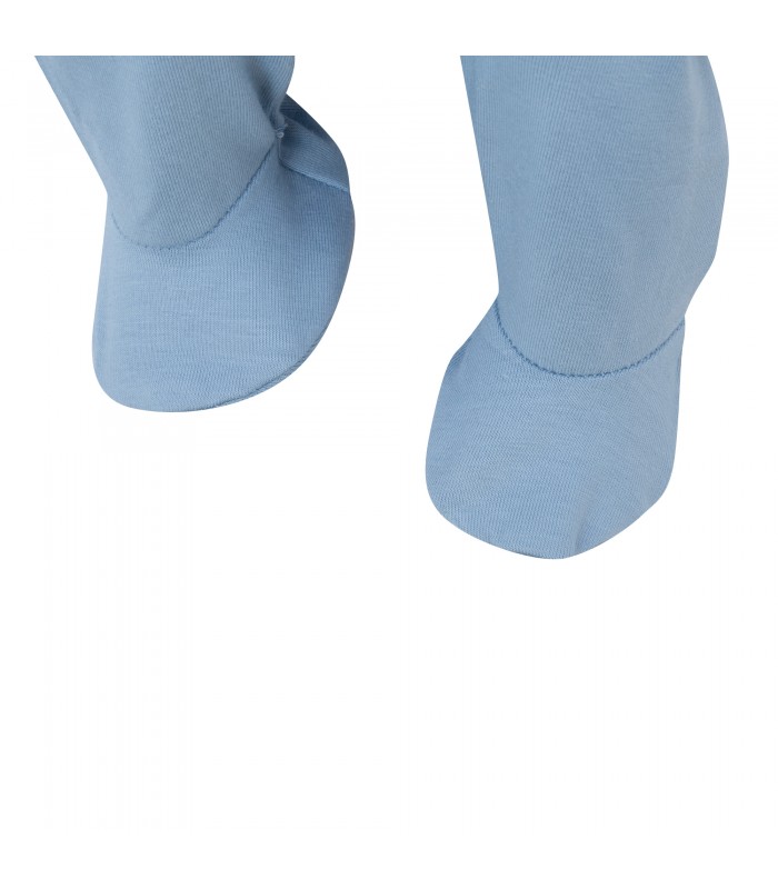 Joggings with feet Baby Blue - 3