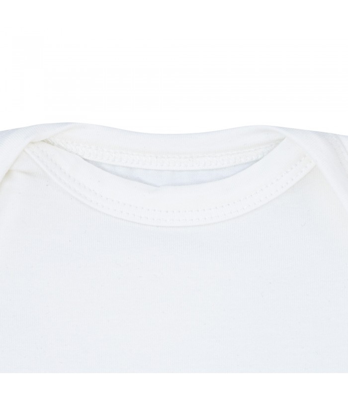 Baby Body White Ivory Short Manga - Neck Detail