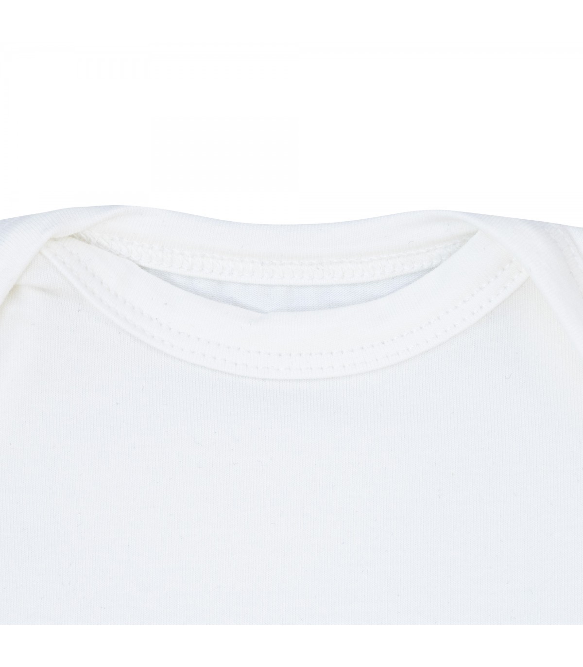 Baby Body White Ivory Short Manga - Neck Detail