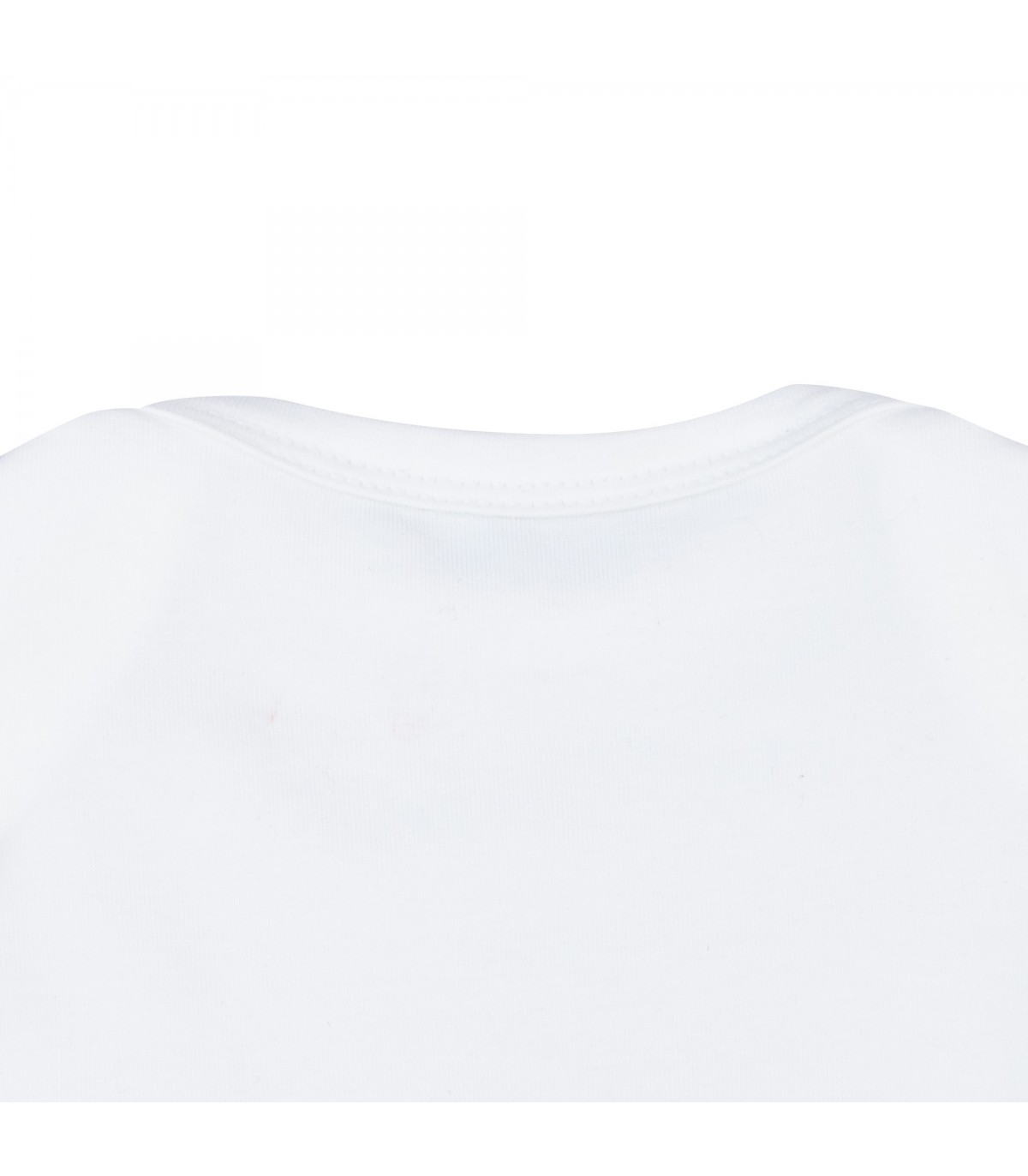 Baby Body White Ivory Short Manga - Rear neck detail