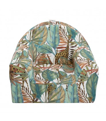 Fauteuil relax enfant Safari anti-taches et anti-dérapant - 1