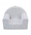 Poltrona de relaxamento infantil antiderrapante White Star - 1