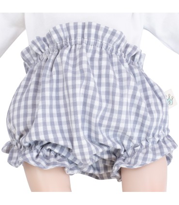 Vichy d'argento culotte - stile di vita frontale