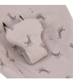 Funda para hamaca Mamaroo 4moms Giraffe - Detalle Ojales Inferiores