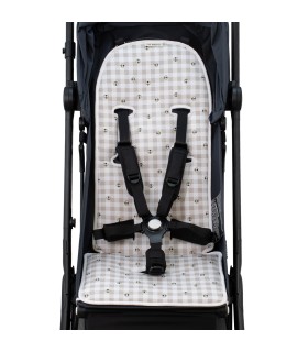 Colchoneta para Silla Bugaboo Butterfly Picnic Vichy - Vista Frontal 2