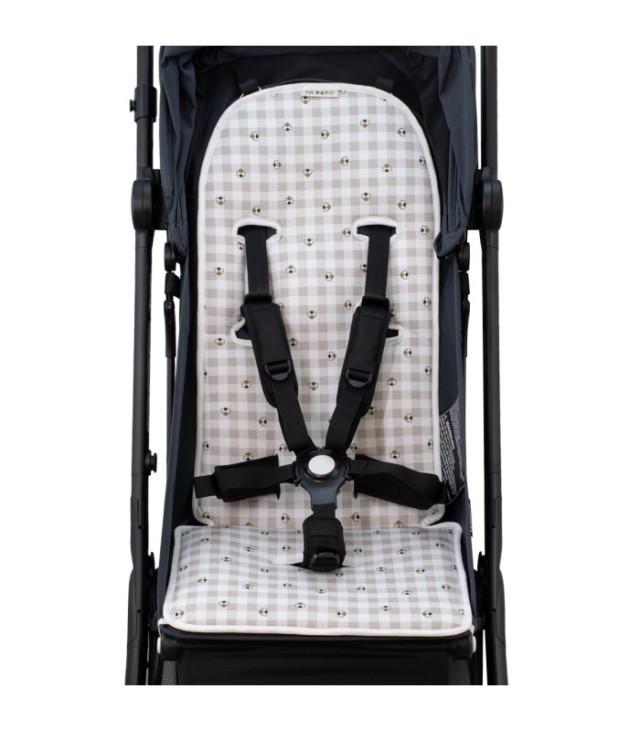 Tapete para cadeira Bugaboo Butterfly Picnic Vichy - Vista frontal