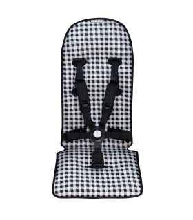 Colchoneta para Silla Bugaboo Butterfly Vichy - Vista Frontal