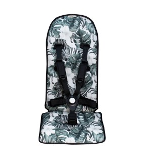 Tapete de assento Bugaboo Butterfly Zebra - Vista frontal