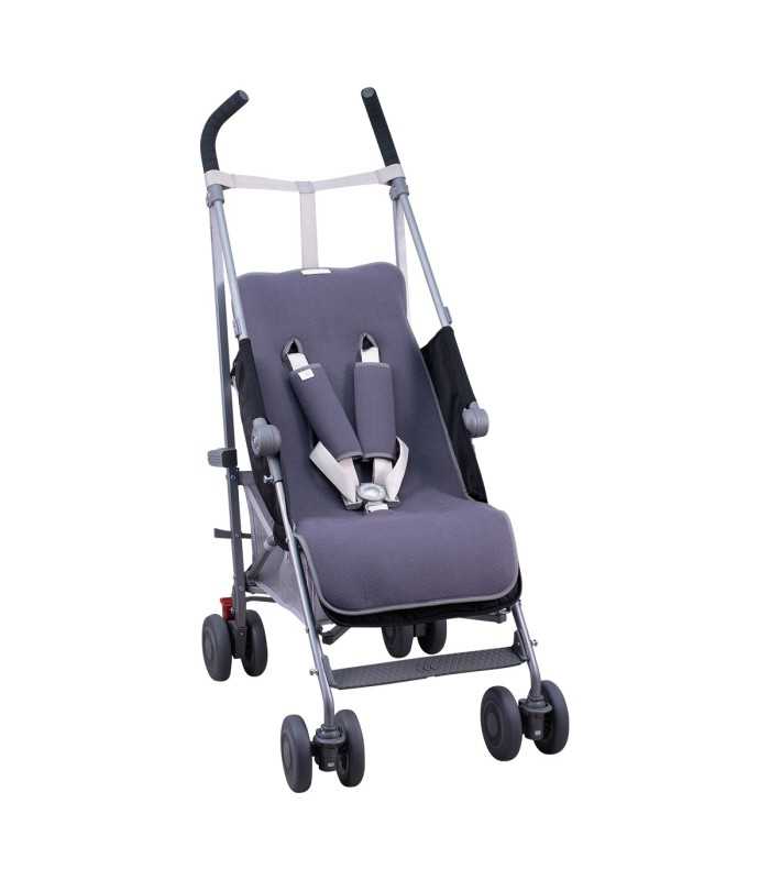 Materassino reversibile universale con cinture per passeggino - 9