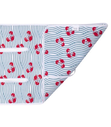 Universal reversible mat with harnesses for strollers - 21