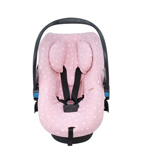 besafe izi sleep - Vista frontal com brilhos rosa 2