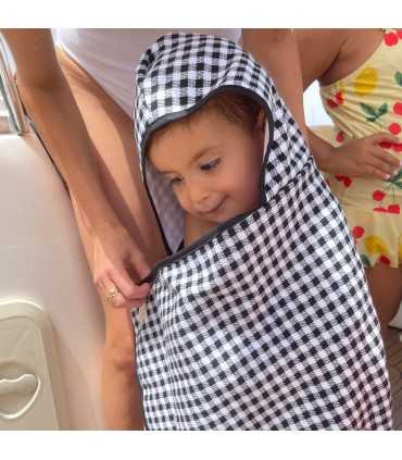 Hooded bath cape - 37