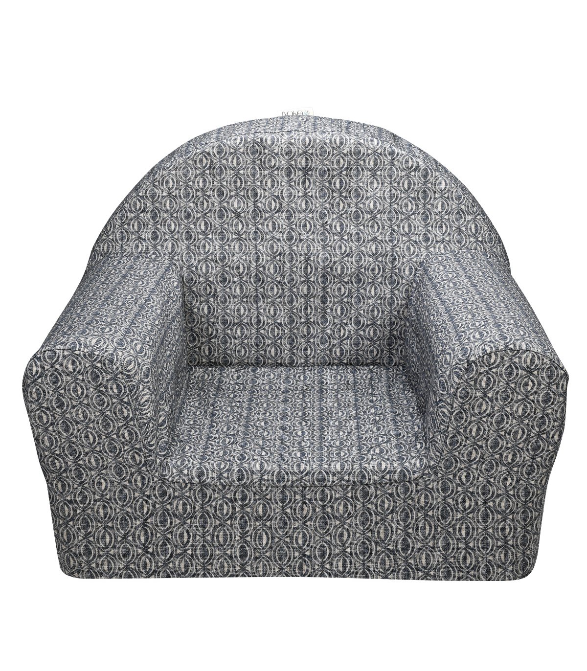 Ethnic Blue children's anti-stain and anti-slip relax armchair