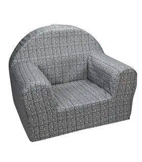 Fauteuil relax enfant Ethnic Blue anti-taches et anti-dérapant 2