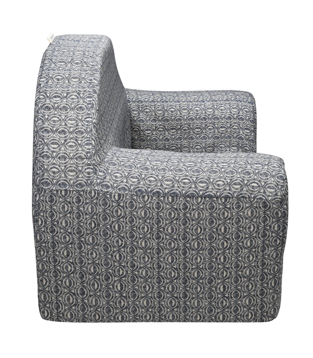 Fauteuil relax enfant Ethnic Blue anti-taches et anti-dérapant