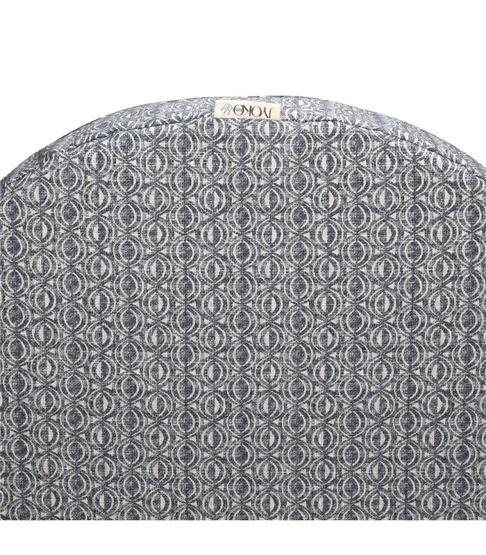 Poltrona de relaxamento infantil resistente a manchas e antiderrapante Ethnic Blue