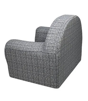 Poltrona de relaxamento infantil resistente a manchas e antiderrapante Ethnic Blue