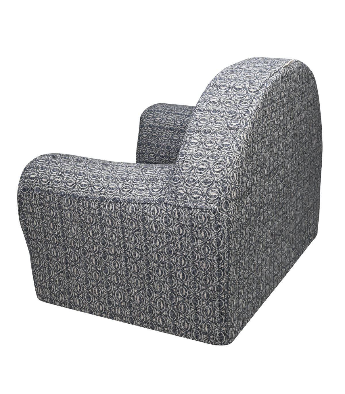 Fauteuil relax enfant Ethnic Blue anti-taches et anti-dérapant