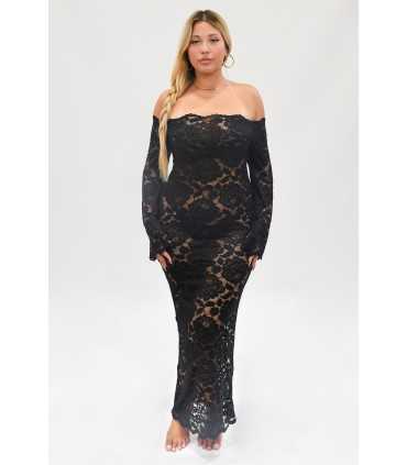 Vestido Lencero Negro - 2