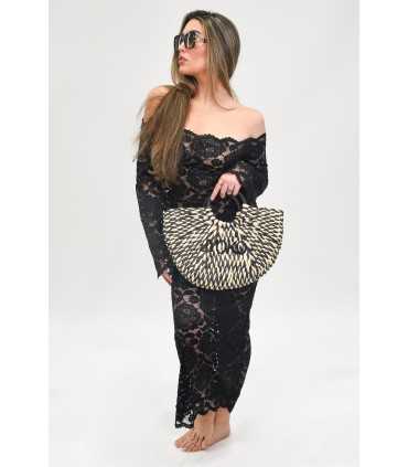 Vestido Lencero Negro - 13