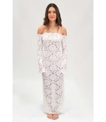 Robe Lingerie Blanche - 2